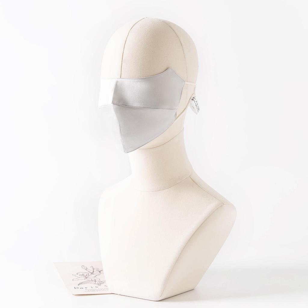 Maulbeerseidenmaske: Winddicht, Atmungsaktiv, Sonnenschutz, Verbessert Gesichtskonturen, Schützt Augen