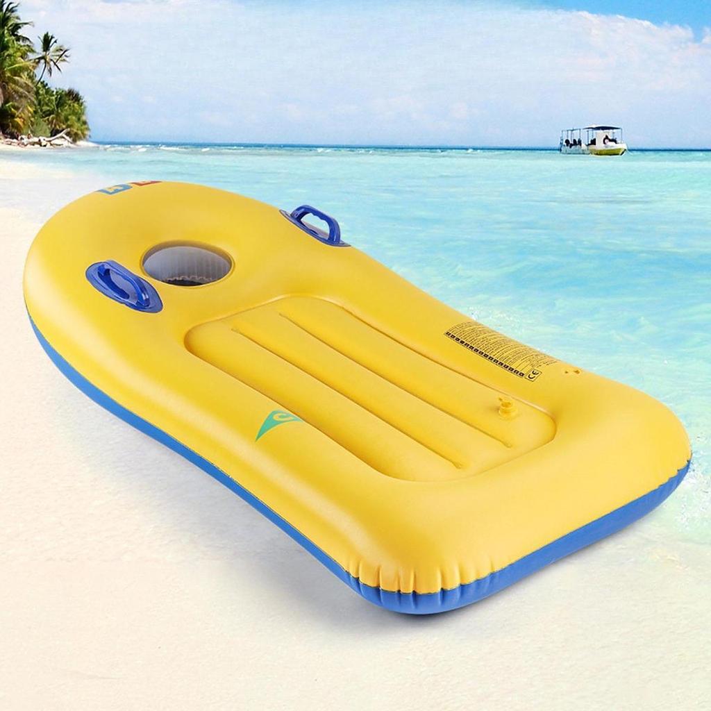Inflatable Surfboard with Handles Water Toys for Summer Entertainment
