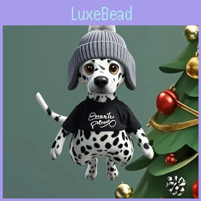 Vehicle Acrylic Interior Flat Surface Pendant Dalmatian Hat Clothing Design