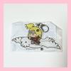 Used NARUTO Sanrio Collaboration Deidara Badtz Maru Acrylic Keychain Acsta