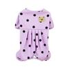 Pet Supplies Bear Polka Dot Belly Protection Home Clothes Dog Clothes Spring and Summer Thin Clothing
