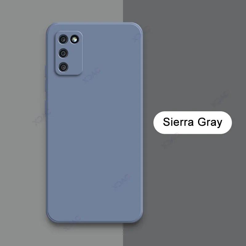 Square Liquid Silicone Phone Case for Samsung Galaxy A02S F02S M02S 360 Soft Back Cover SamsungA02S SamsungF02S SamsungM02S Bags