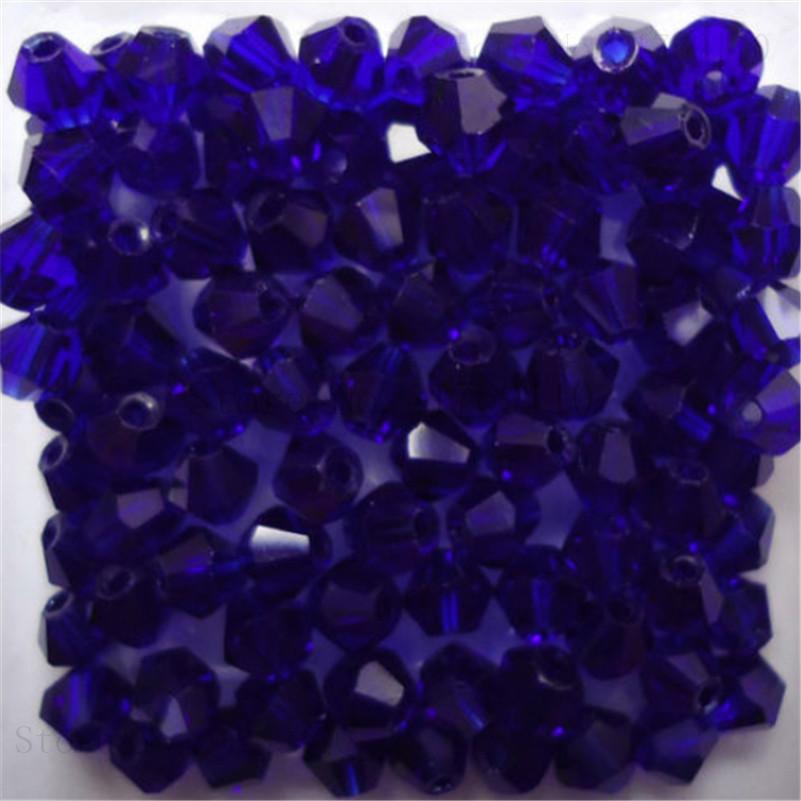 Isywaka Sale U Pick Color 3mm 4mm 6mm 8mm Bicone Austria Crystal Bead Charm Glass Bead Loose Spacer Bead for DIY Jewelry Making