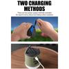 Camping Lantern 2400mAh Rechargeable Battery Torch With 9 Light Modes Portable Electronic Emergency Lamp For Outdoor Camping Hiking