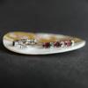 Серебряные серьги с натуральным гранатом 3.642ct (2195818)
