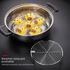 304 Stainless Steel Steaming Plate Grilling Net Steaming Drawer Electric Rice Cooker Steaming Rack for Steaming Pieces Household Steamer Grating Wok