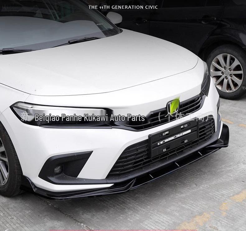 Non-Drill Front Lip & Side Skirts for 2022-2024 Civic (11th Gen)