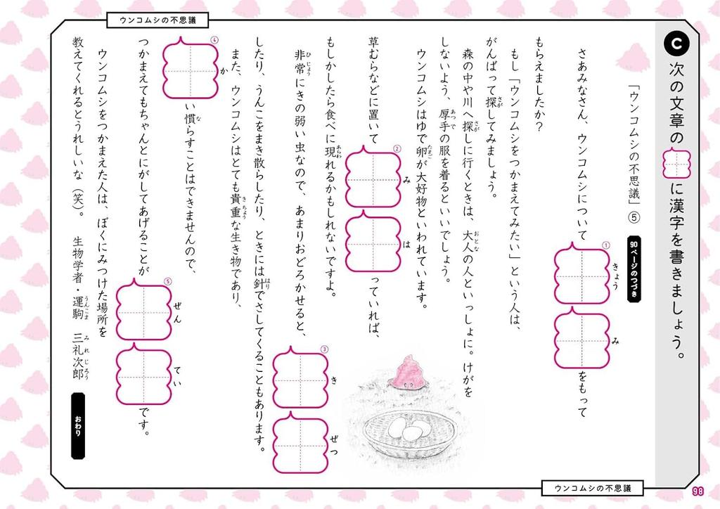 [Bonus Included] 5th Grade Elementary School 3 Subject 6 Book Set [Unko Drill] (Unko Drill Series)