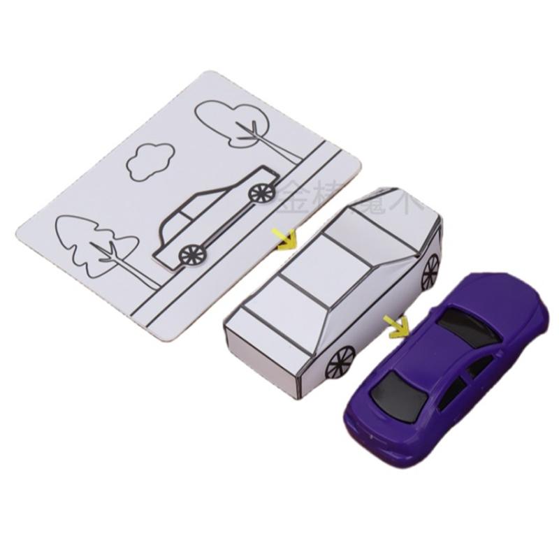 Appearing Car By Hyde Ren Magic Tricks Funny Card To Paper Car Illusion Box Magic Tricks Toy Street Magic Show Magic Props