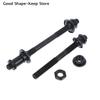 1/2Pcs Bike Hub Shaft Mountain Bike Hollow Quick Release Steel Hub Axle Bike Modification Bicycle hollow shaft Accessories