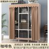 Simple wardrobe assembly cloth hanger Oxford fabric household combination thickened steel pipe assembly dustproof cloth wardrobe