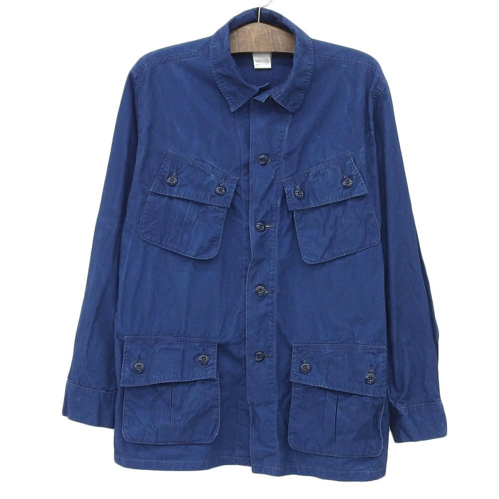 CORONA CORONA Indigo Jungle Fatigue Jacket for Men, Blue, L Jacket L blueUsed