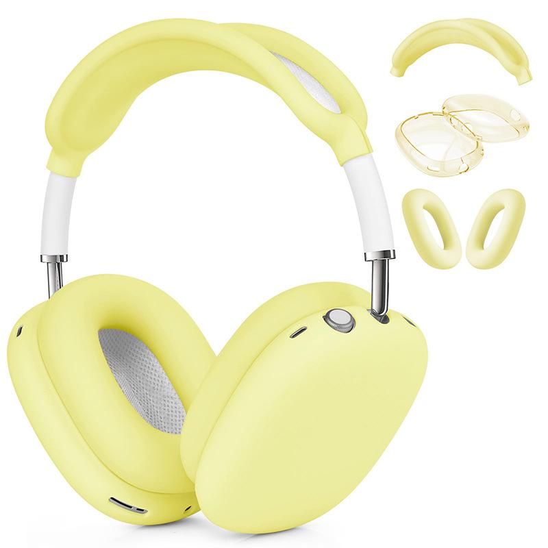 Защитный силиконовый чехол для AirPods Max - Прозрачная TPU накладка на амбушюры для Bluetooth-гарнитуры Apple