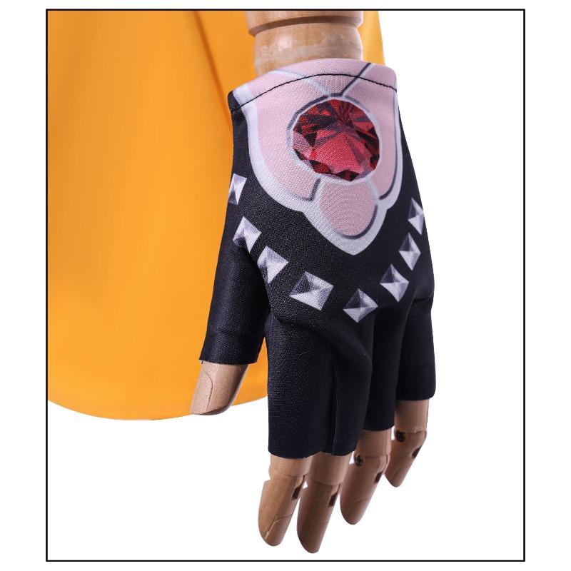 Girls POP Singer Super Star Stage Performance Printing Outfit Kids Demon Halloween Cosplay Costume Hunters Carnival Party Role Playing Dress Up Suit
