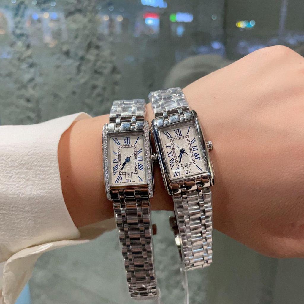 Danielo Women's Square Quartz Steel Band Watch - Dai Zhuo Series