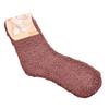 1 Pair Comfortable Home Women Multi-color Mid Pair Comfortable Calf High Socks Coral Fleece Floor Antiskid Casual Socks