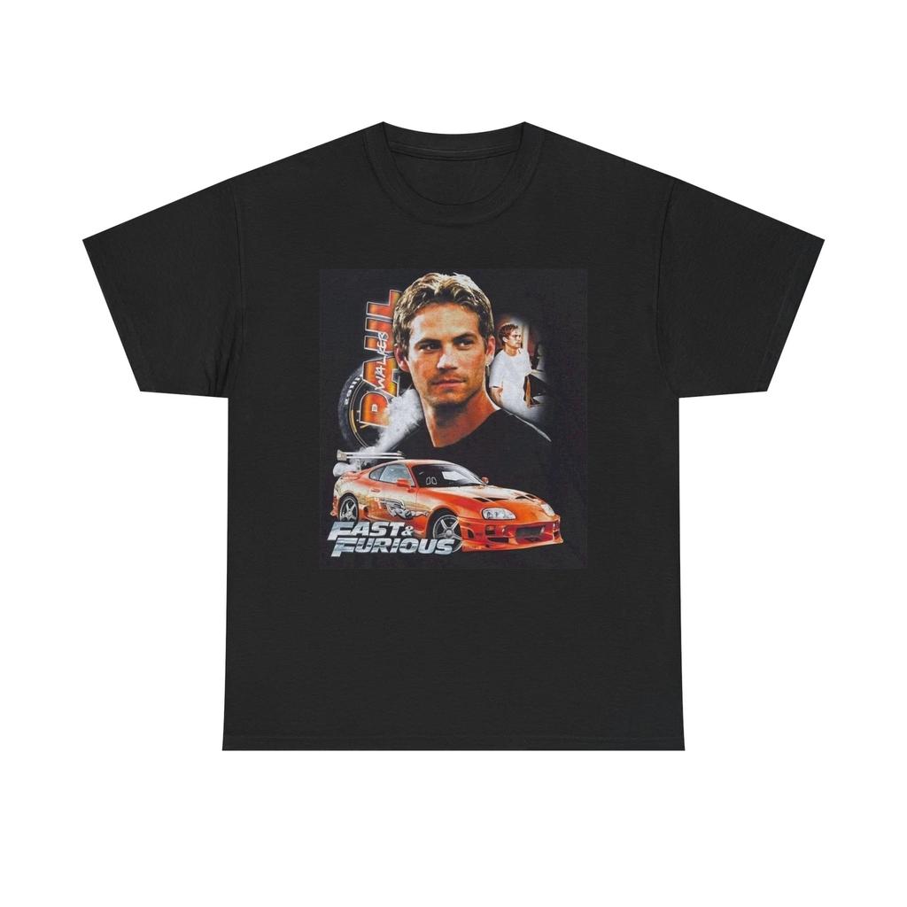 Men's and Women's T-shirts Paul Walker Graphic