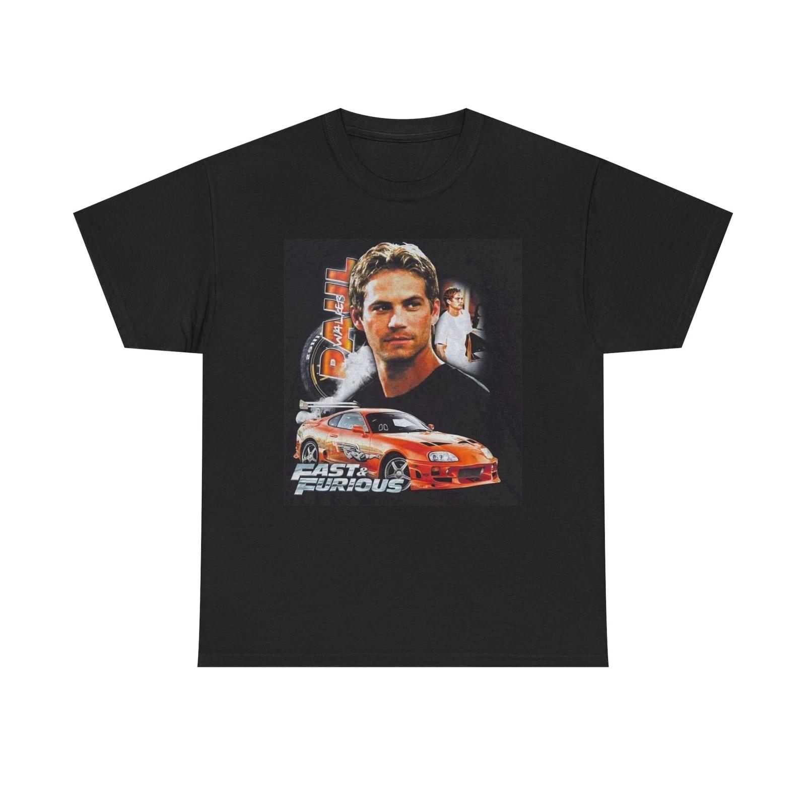 Men s and Women s T-shirts Paul Walker Graphic XL