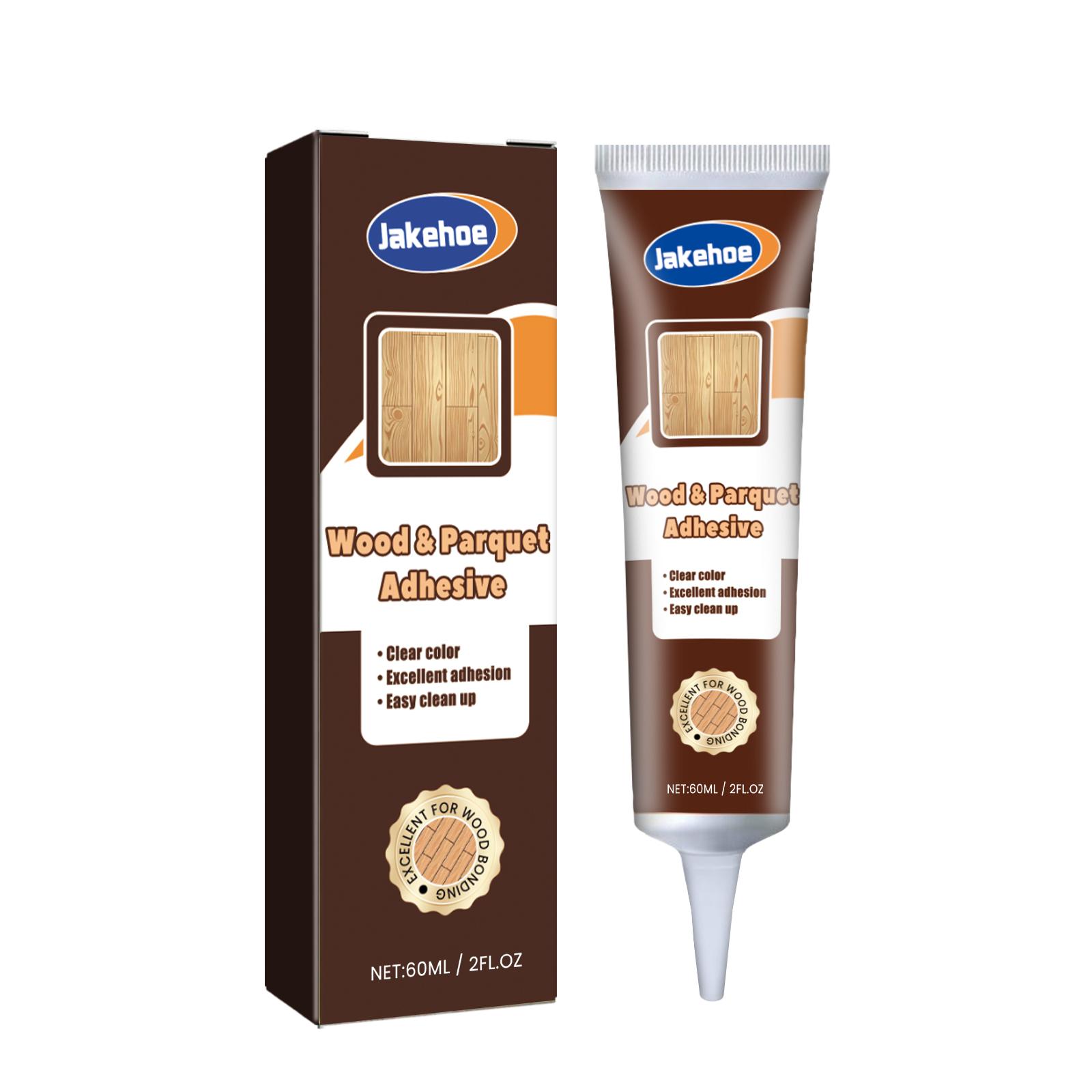 Wood Flooring Adhesive Repair Furniture Crack Durable Adhesion Prevent Cracking Non-irritating DIY Multifunctional Wood Adhesive 60ml Boxed