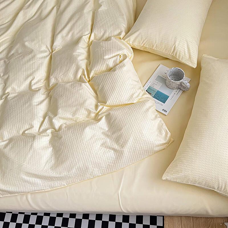 3pcs Duvet Set for Bedroom Apartment Student Dormitory for All Seasons Single Bed Double Bed (1pc Duvet Cover +2pcs Pillowcase)
