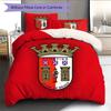 BRA logo Bedding Quilt Set Quilt Cover Pillowcase Home Decoration Birthday Gift (1 * duvet cover + 2 * pillowcase, without core)