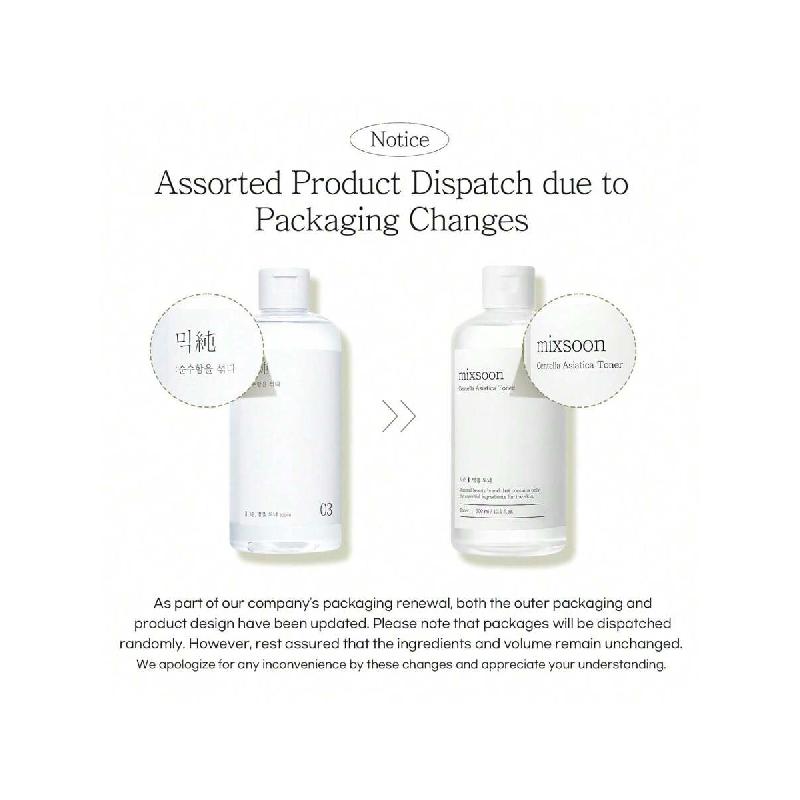 Mixsoon Centella Asiatica Toner  / 300 Ml