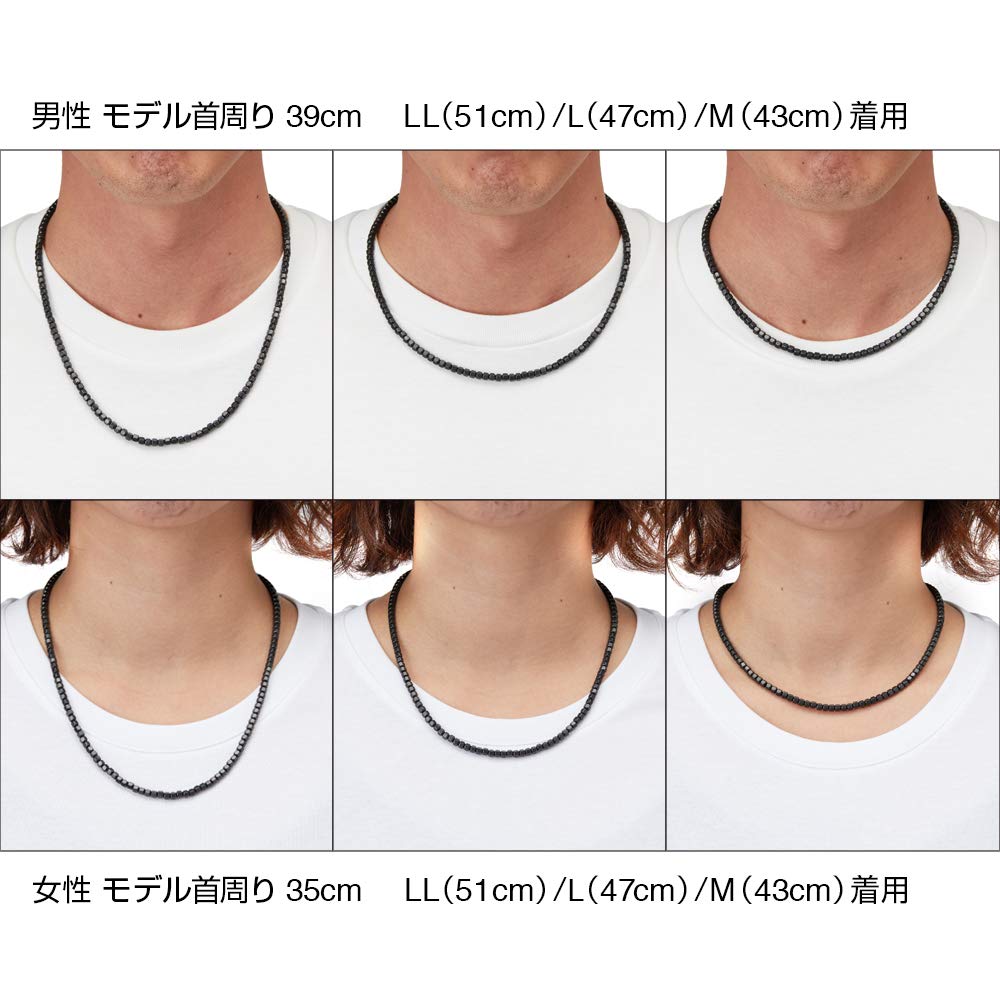 Colantotte Necklace LUCE Black ABAPK01M