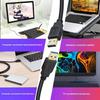 USB 3.0 Male To Male Cable 3m USB Type A To Type A XBOHJOE Male To Male USB Gold Plated Connector Compatible with HDD Enclosure, Car MP3, Radiator Etc