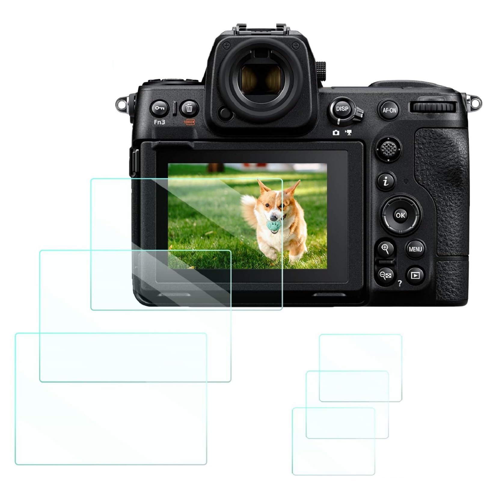 

Концептуальная стеклянная пленка, совместимая с Nikon, защитная пленка, 9H закаленное стекло, ударопрочная, автоматическая адсорбция, высокая светопропускаемость, небьющаяся, для камеры