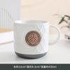 Peking University Bronze Medal Fish Scale Pattern Can Be Determined Copper Medal Coffee Cup Holiday Gift Water Cup Souvenir