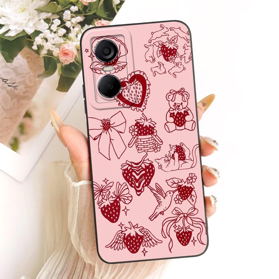 For Tecno Pop 6 Case Pop 6 Pro Cover BE7 BE8 Camera Protection Soft Silicone Phone Case Cute Bumper For Tecno Pop6 Go BE6j Funda Tecno Pop 6 Go