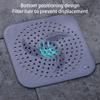 Bathroom Drain Hair Catcher Bath Stopper Plug Sink Strainer Filter Shower Smell Proof Shower Floor Siphon Drain Cover Kitchen
