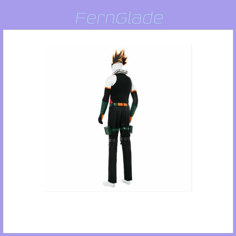My Hero Academia Bakugou Katsuki Cosplay Costume With Headband And Protective Gear For Anime Fans