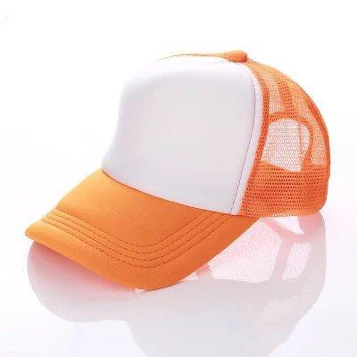 Breathable Curved Brim Mesh Cap Custom Screen Printed Baseball Hat for Adults