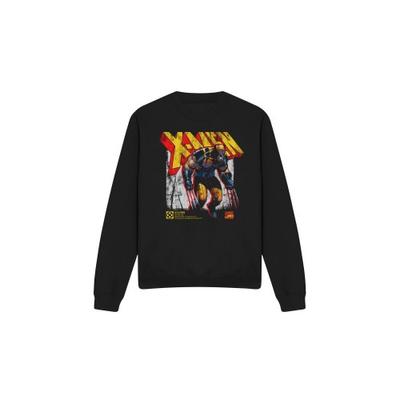 Marvel Unisex Adult X-Men Wolverine Infographic Sweatshirt