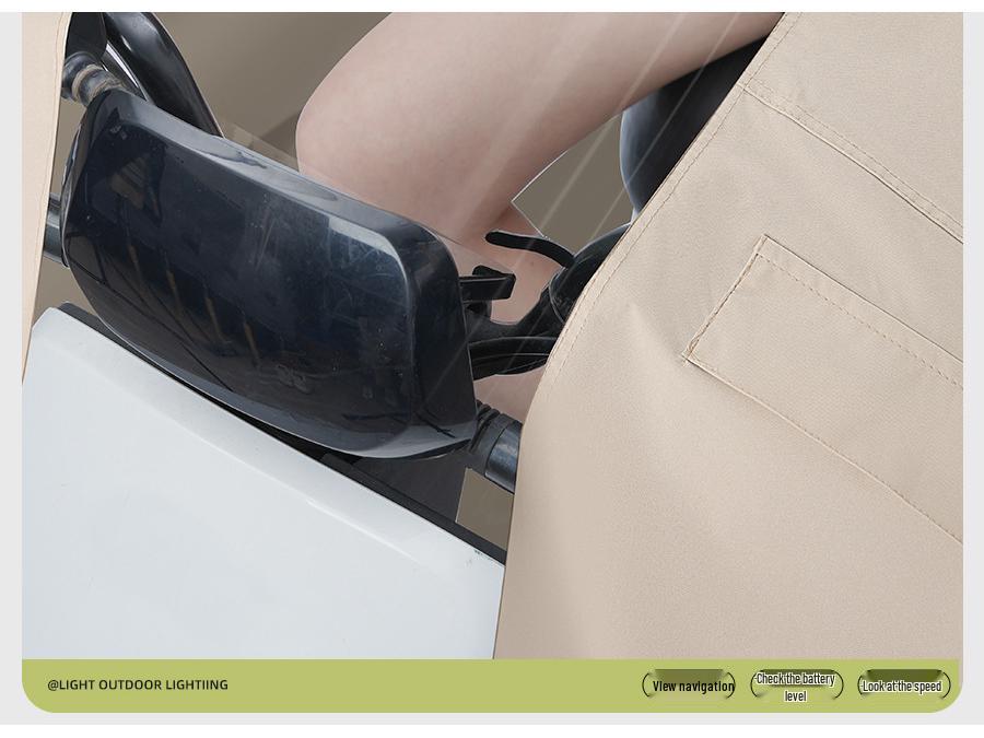 Universal Electric Vehicle Raincoat: Riot-Proof, Oxford Cloth, Unisex Poncho, Plus Size, Long Style Motorcycle Cover