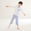 Unisex Kids' Summer Cotton Modal Pajama Set