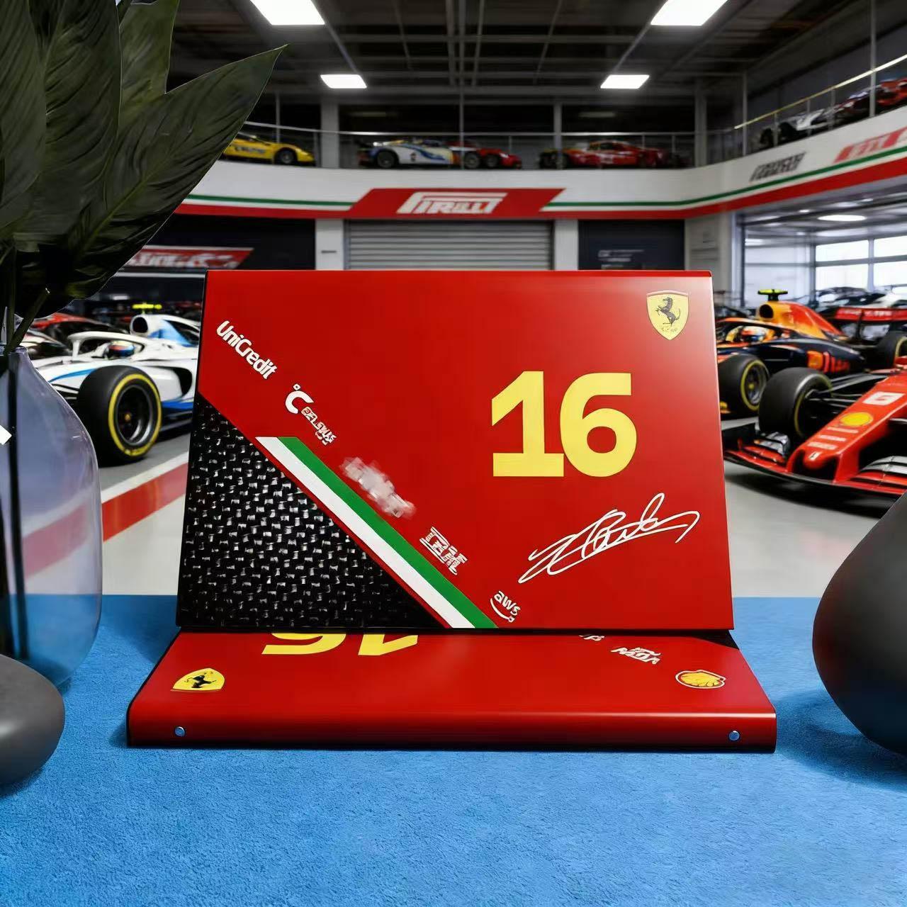 

A5 Notebook imitation leather horizontal line notebook blank paper Manual ledger For Ferrari Roma Spider LaFerrari Monza SP2 F80 Lined Pages