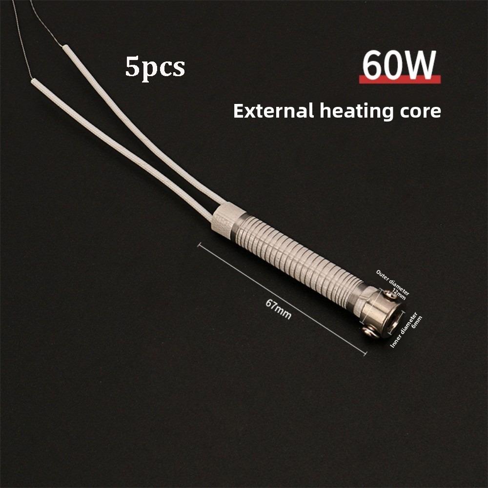 1/5pcs 220V Electric Soldering Iron Core 30W60W80W100W150W High Temperature Resistance Metalworking Accessory
