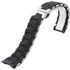 Silicone Stainless Steel Watchband for AR5905 AR5920 AR5890 AR5891 AR5889 Watch Strap 20mm 23mm Black Brown Men Women Bracelet