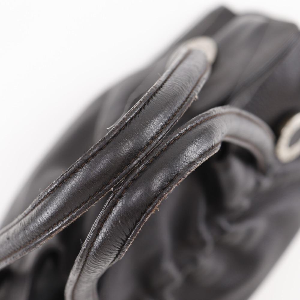 BVLGARI Bvlgari Bvlgari Twist Tote Bag Brown Brown Calfskin Women Used