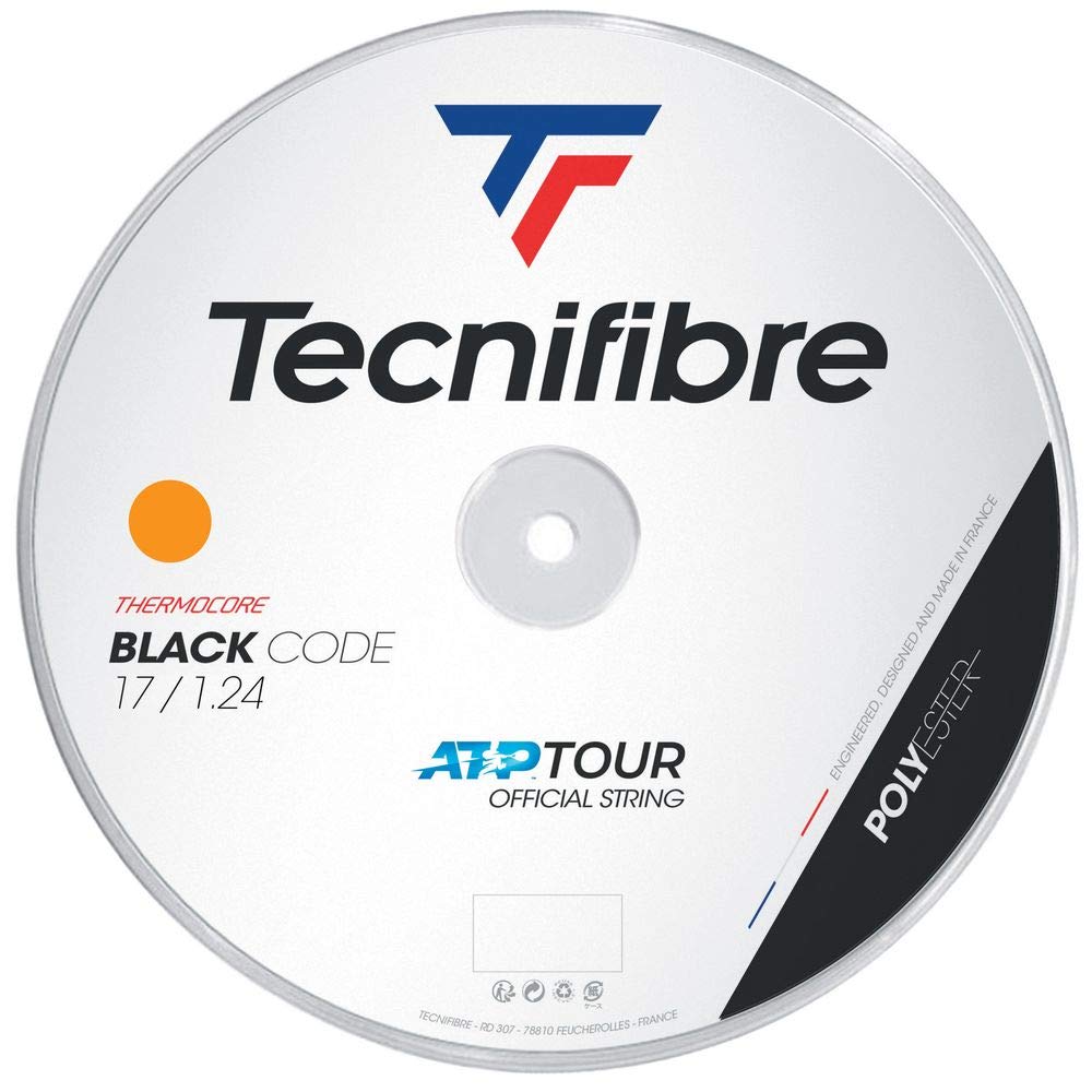 

Теннисная струна Tecnifibre Tennis Black 200 м TFR411, Код, 1,24 мм, Катушка,