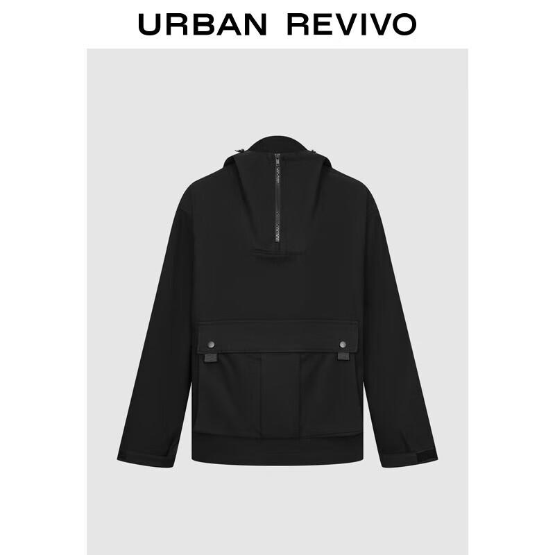 UR Men s Workwear Hooded Loose Fit Overshirt M (M-L)
