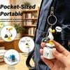 Fun Finger Button Clicker Stress Relief Toy Cute Mini Keychain Fidget Toy for Kids Party Favors Birthday Gifts