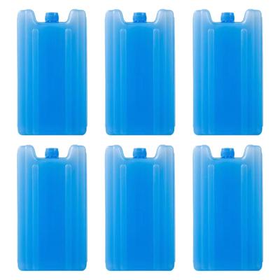 6x Tins of Crystal Ice Cooling Blocks Freezer Blocks for Outdoor Travel Camping