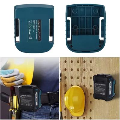 Portable Belt Buckle Charging Adapter With Type-C USB 3.0A Port For Makita/Ryobi/Greenworks 40V Li-ion Battery