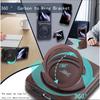 Rotation Bracket Leather Shockproof Phone Case for Samsung Galaxy Z Flip 7 FE 6 5 4 3 5G Magnetic Wireless Charging Back Cover