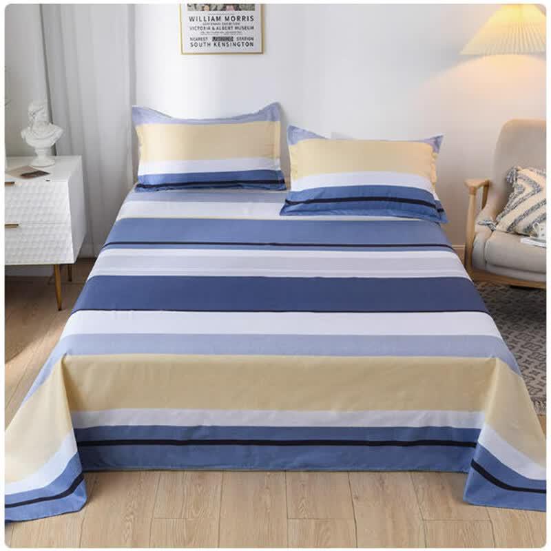 Jianshangjia Summer Brushed Polyester Bed Sheet Set