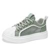 Little white shoes men's new summer mesh breathable thin mesh shoes youth sports leisure shell head board shoes
