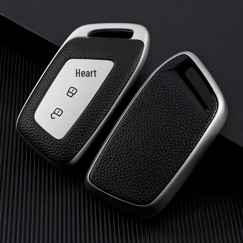 New Baojun RC6 RM5 RS5 RS3 Leather Grain Soft Rubber Key Holder